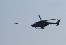 Missile: Anti-tank guided missile- Helena’s successful test from a Dhruv helicopter in Pokhran